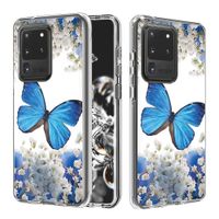 DUAL ART Zaščitni ovitek Samsung Galaxy S20 Ultra BLUE BUTTERFLY