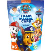 Nickelodeon Paw Patrol Foam Makers Caps pena za kopel za otroke 6x16 g