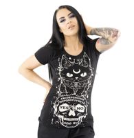 koszulka damskie - OUIJA CAT - HEARTLESS - POI1440 S
