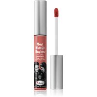 theBalm Meet Matt(e) Hughes Long Lasting Liquid Lipstick dolgoobstojna tekoča šminka odtenek Doting 7.4 ml