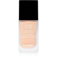 Chanel Ultra Le Teint Flawless Finish Foundation tartós matt alapozó egységesíti a bőrszín tónusait árnyalat BR12 30 ml