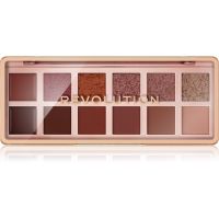 Makeup Revolution The Icon Palette Lidschattenpalette Farbton The True Icon Bronze Palette 12x0.7 g