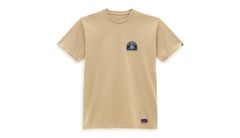 Vans Outdoor Club T-Shirt Unisex - Tričká Vans - Svetlohnedá - VN0000M5YUU-M - Size: M