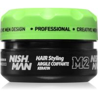 Nish Man M2 Stylingwachs für kurzes Haar mit Keratin 100 ml