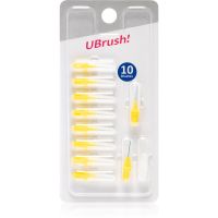 Herbadent UBrush! zamjenske međuzubne četkice 0,6 mm Yellow 10 kom