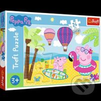 Prasátko Peppa / Prázdniny MAXI - puzzle z kategorie Maxi dílky