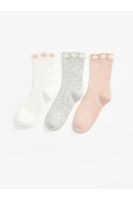 LC Waikiki Flower Girl Socks 3-Pack