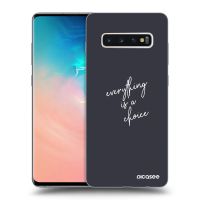 Silikónový prehľadný obal pre Samsung Galaxy S10 Plus G975 - Všetko je na tebe