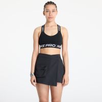 Biustonosz Nike Pro Women's Light-Support Padded Sports Bra Black/ Black/ White XL