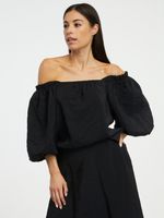 AWARE by VERO MODA Florence Bluse Schwarz