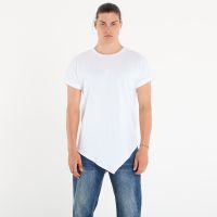 Koszulka Urban Classics Asymetric Long Tee White S