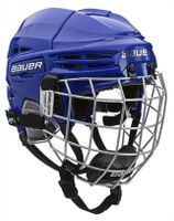 Prilba Bauer Re-Akt 100 Combo YTH, modrá, Detská, 49-54cm
