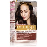 L’Oréal Paris Excellence Universal Nudes Permanent-Haarfarbe Farbton 3U 1 St.