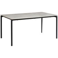 P & B JEDÁLENSKÝ STÔL, sivá, 160/90/76 cm