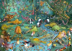 François Ruyer - Jungle - puzzle z kategorie Umělecké