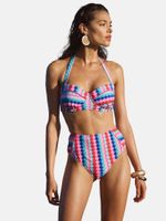 love & roses Bikini gornji dio  azur / roza / svijetloroza / crvena