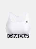 Dámská podprsenka Under Armour UA HG Mid Branded-WHT - Dámské