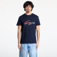 T-shirt Tommy Jeans Regular Signature Dna Tee Blue M