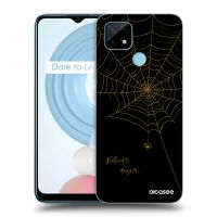 Silikónový čierny obal pre Realme C21 - Delicate danger