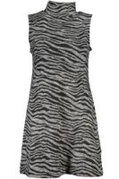 DESIGUAL BLACK WOMEN'S SHORT DRESS