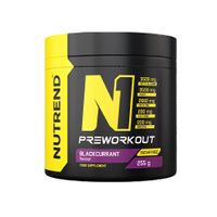 NUTREND N1 Pre Workout - 255g - Blackcurrant - Odżywki około treningowe