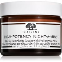 Origins High-Potency Night-A-Mins™ Oil-Free Resurfacing Gel Cream With Fruit-Derived AHAs регенериращ нощен крем за въстановяване плътността на кожата