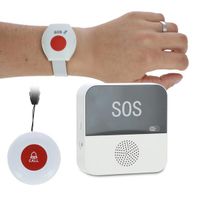 Segélyhívó riasztóval és mobilalkalmazással