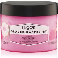 I Love Glazed Raspberry tělové máslo 330 ml