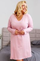 Noční košile Doctor Nap 7325 - bavlna Světle růžová XL