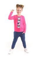 Denokids Japan Cats Girl's T-shirt Trousers Set