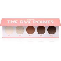 Miyo Eyeshadow The five points paleta cieni do powiek odcień 01 We are golden 1 szt.