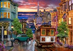 San Francisco Trolley - puzzle z kategorie Umělecké