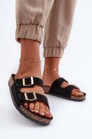 Boto Dámské pantofle Na korkové podrážce Černe Cortina