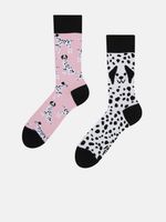 Dedoles Růžový dalmatýni Socken Rosa