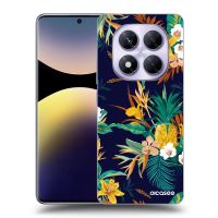 Silikónový prehľadný obal pre Xiaomi Redmi Note 14 Pro 4G - Pineapple Color