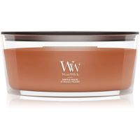 Woodwick Pumpkin Praline lumânare parfumată cu fitil din lemn 453.6 g