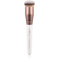 Luvia Cosmetics Prime Vegan Blurring Buffer Pinsel für Make-up und Puder 115 (Pearl White / Metallic Coffee Brown) 1 St.