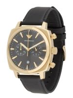 Emporio Armani Analogni sat  zlatna / crna