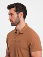 Ombre Clothing Polo T-Shirt Braun