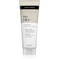 John Frieda PROfiller+ Thickening Conditioner Schaum für größere Haardichte bei sehr empfindlichen und schütter werdenden Haaren für feines Haar 75 ml