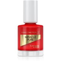 Max Factor Miracle Pure hosszantartó körömlakk árnyalat 305 Scarlet Poppy 12 ml