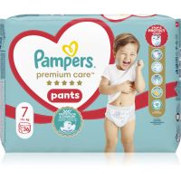 Pampers Premium Care Pants Size 7 hlačne plenice za enkratno uporabo 15+ kg 36 kos