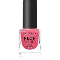 Dermacol Neon Mania Nagellack Farbton 7 Coral Sunset 5 ml