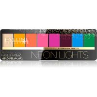 Eveline Cosmetics Neon Lights paleta sjenila za oči 9,6 g