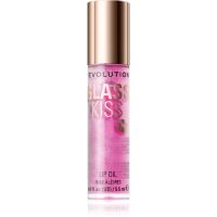 Revolution Glass Kiss Glitzeröl für Lippen Farbton Enchanted Purple 5.5 ml