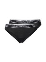 Emporio Armani Slip  crna / bijela