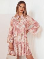 Mini női ruhá PRINSA Szín Rózsaszín DSTREET