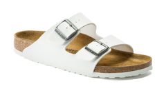 Birkenstock Arizona Birko-Flor White Narrow Fit