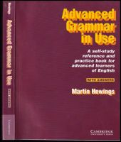 Advanced Grammar in Use With answers - Martin Hewings (1999, Cambridge University Press)