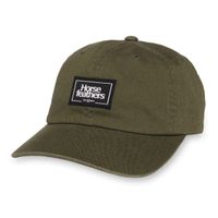 HORSEFEATHERS Kšiltovka Vinny - olive night GREEN